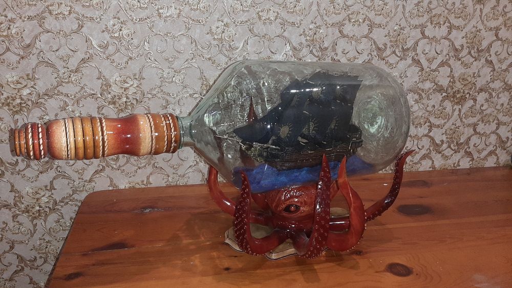 Корабль ручная работа