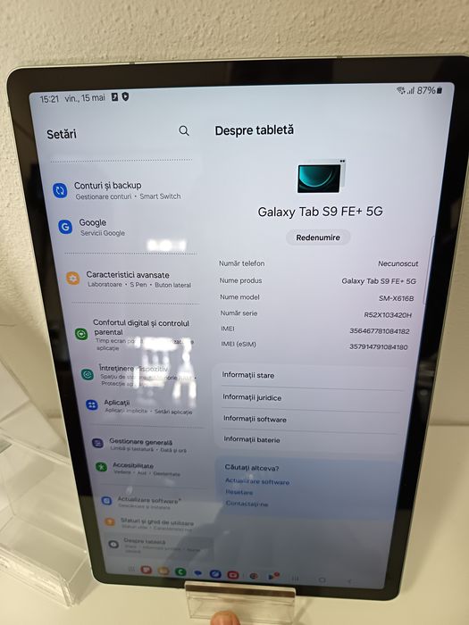 Samsung Galaxy tab s9 FE 5G