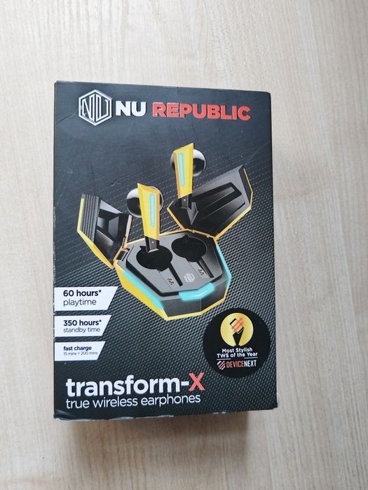 Наушники беспроводные игровые с полной комплектаций