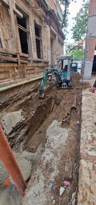 Miniexcavator de inchiriat,bobcat de inchiriat bucuresti sector1