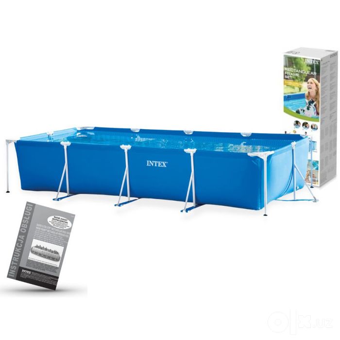 Каркасный бассейн INTEX 4.50m/2.20m/84sm