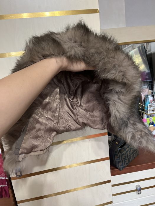 Продам (песец) шубку трансформер размер 46 L