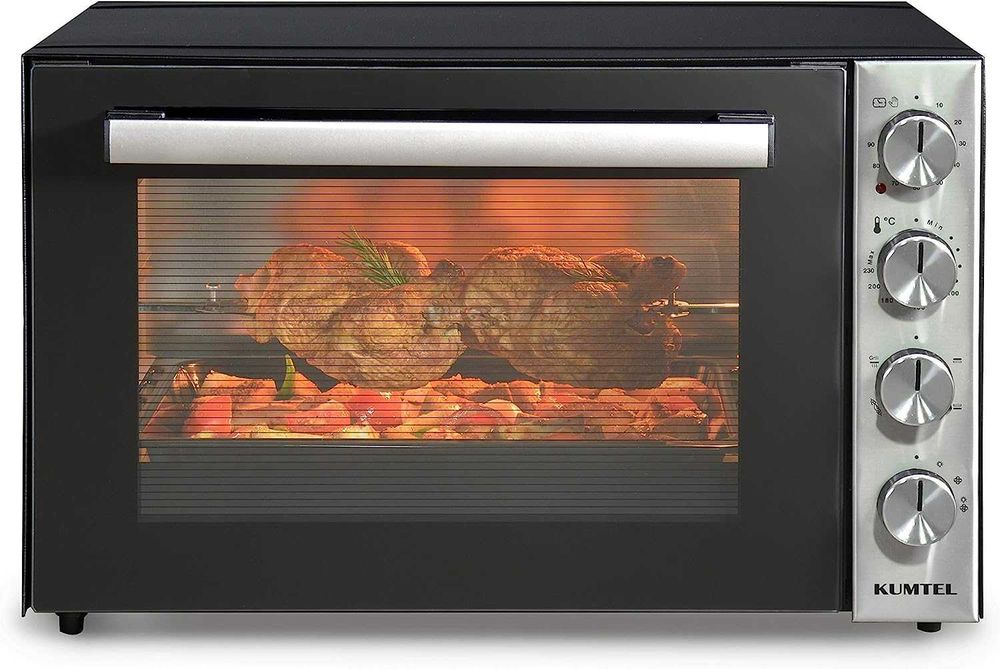 Cuptor electric Kumtel LX-9645FA Pizza & Rotisor XXL, 70 litri, 2500 W