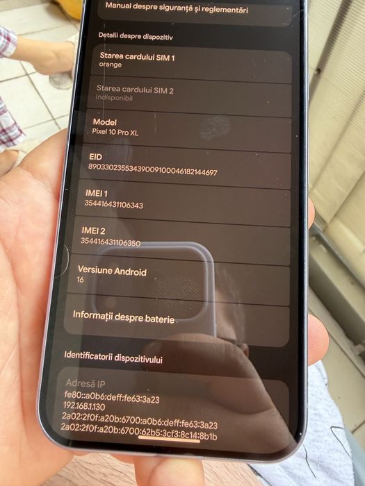 Google Pixel 10 Pro Xl 256gb