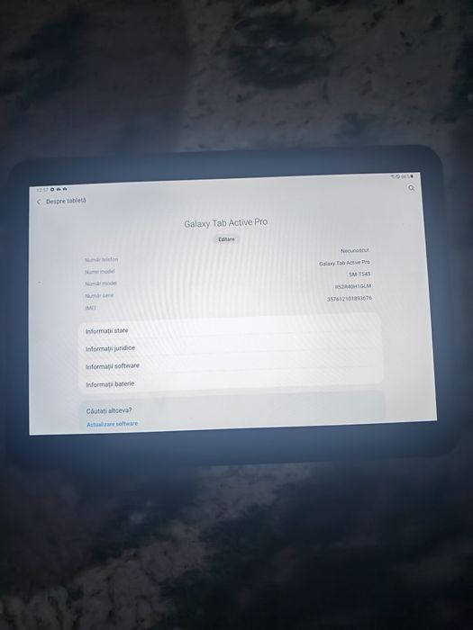 Tableta samsung tab active pro