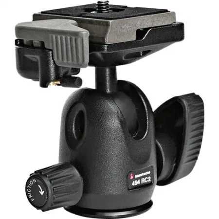 Cap trepied foto cu bila Manfrotto 496 RC2