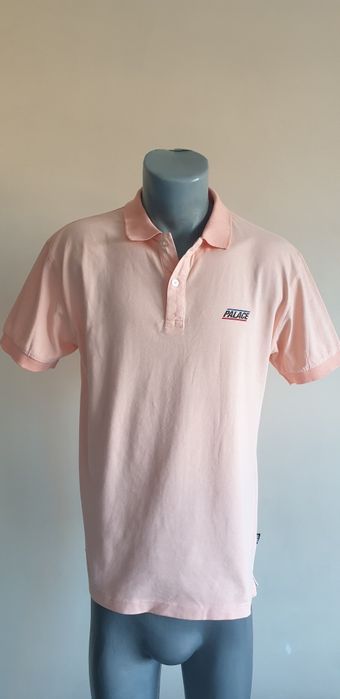 Palace Skateboards Basically A Polo Peach Mens Size M НОВО! ОРИГИНАЛ! Мъжка Тениска!
