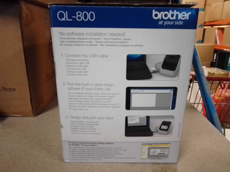 Етикетен принтер Brother QL-800
