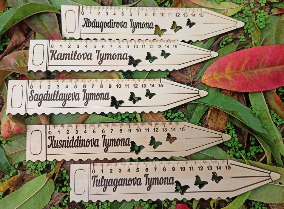 Именные линеечки Карандашики