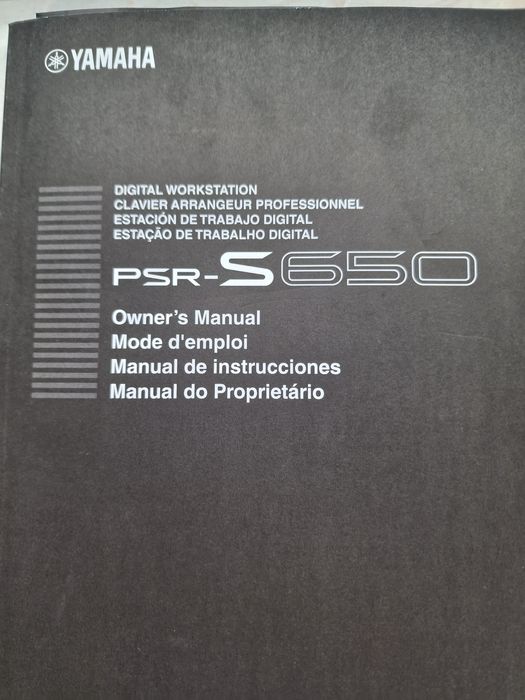 Продам синтезатор YAMAHA PSR-S650