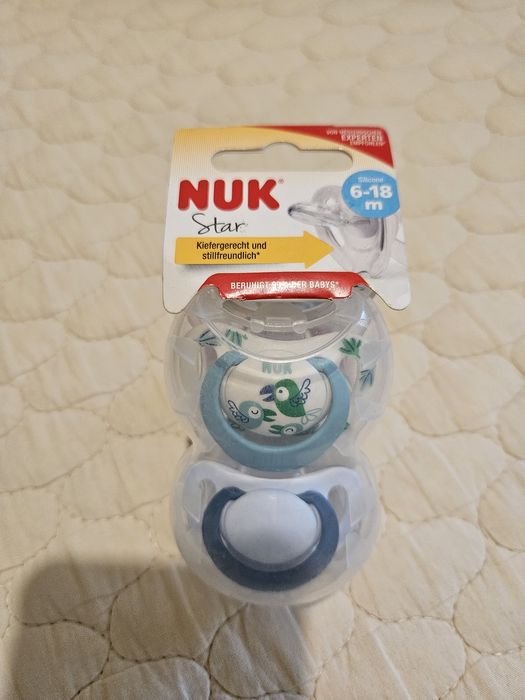 Соски. Пустышки детские NUK 6-18 месяцев