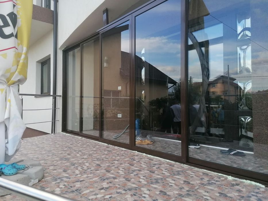 Închideri terase balcoane foisoare cu sticlă duplex sau securizată