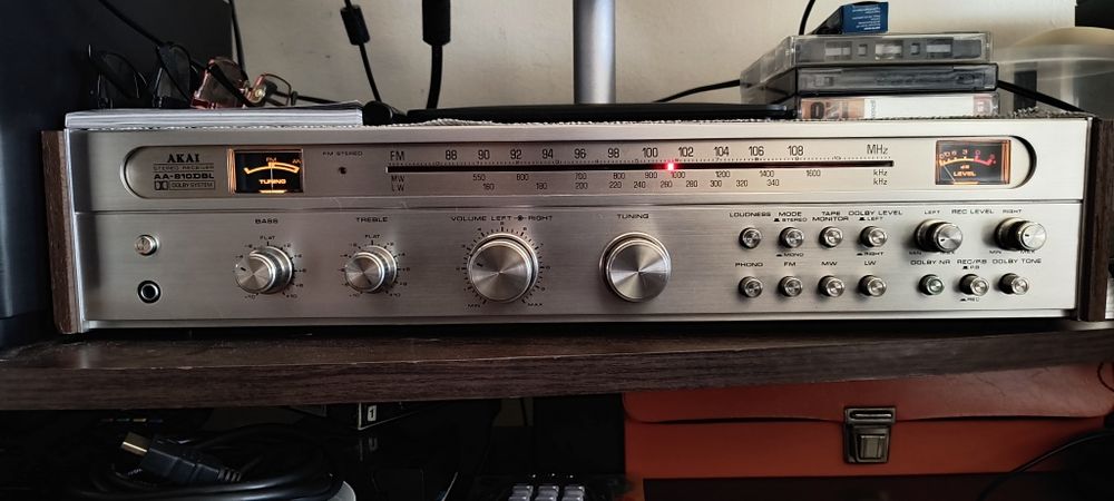 Akai AA 810 DBL model vintage