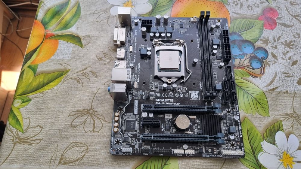 Kit placa de baza h110m-d2p + i5 6600k