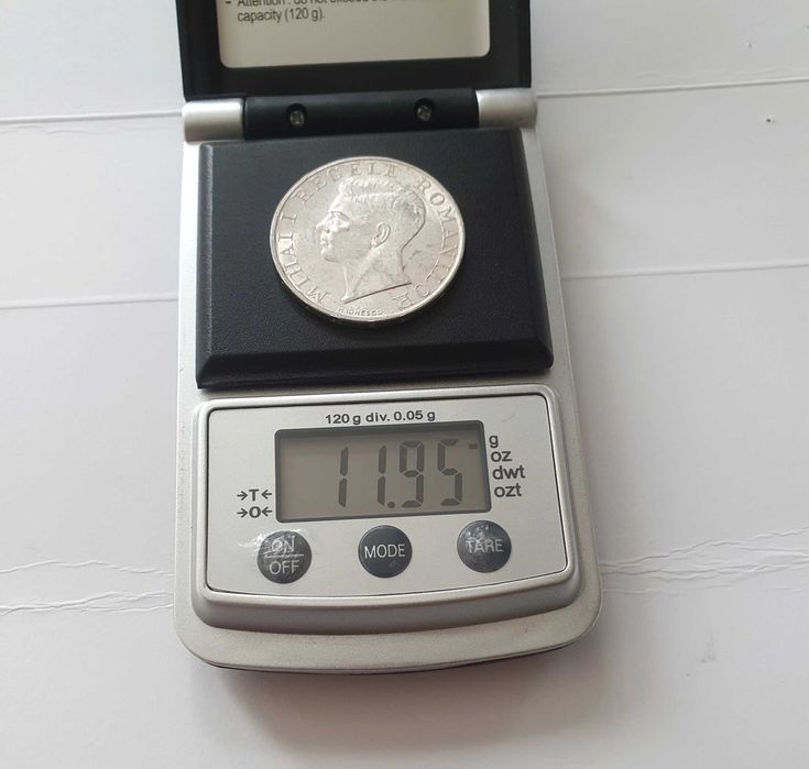 Moneda 250 lei 1941, argint, NSD.