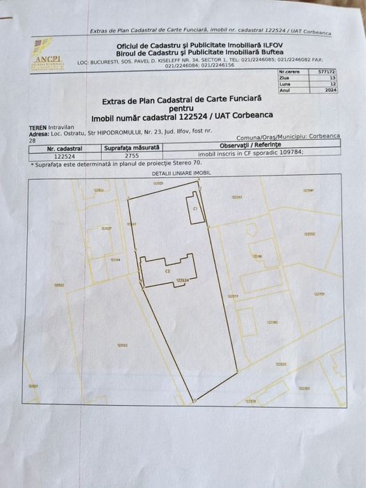 Casă cu teren 2.800 mp în Ostratu, Corbeanca – toate utilitățile