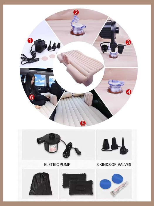 Матрас надувной автомобильный