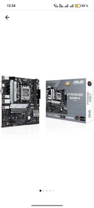 Placa de baza Asus B650M-K slot AMD
