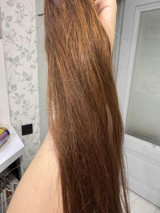 Натуральнве волосы по 100 гр