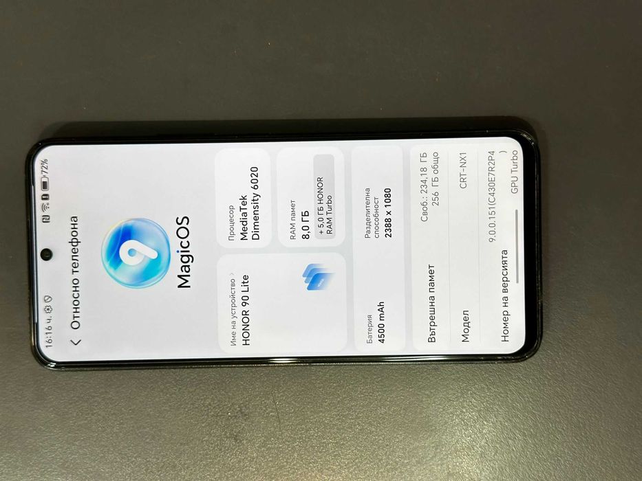 Honor 90 lite 8/256GB