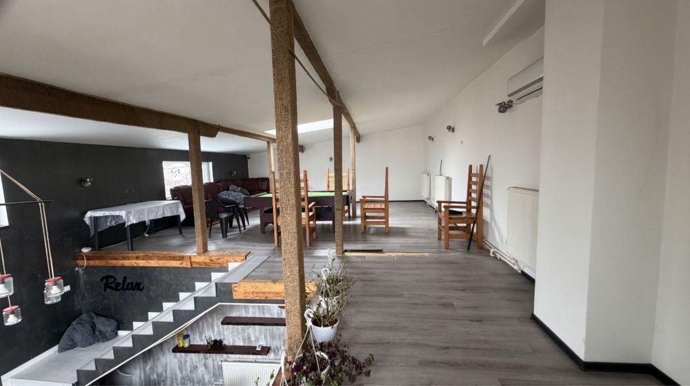 Spațiu comercial mare de închiriat – 2 niveluri – vizibilitate bună