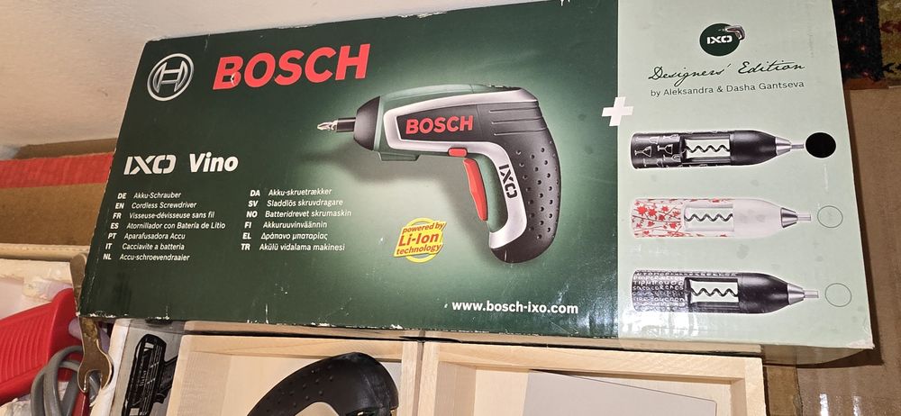Bosch ixo vino si Weller pistol de lipit