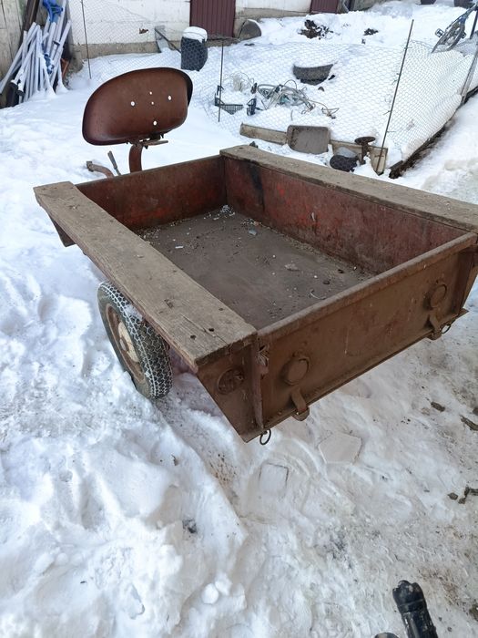 Remorca motocultor 350kg