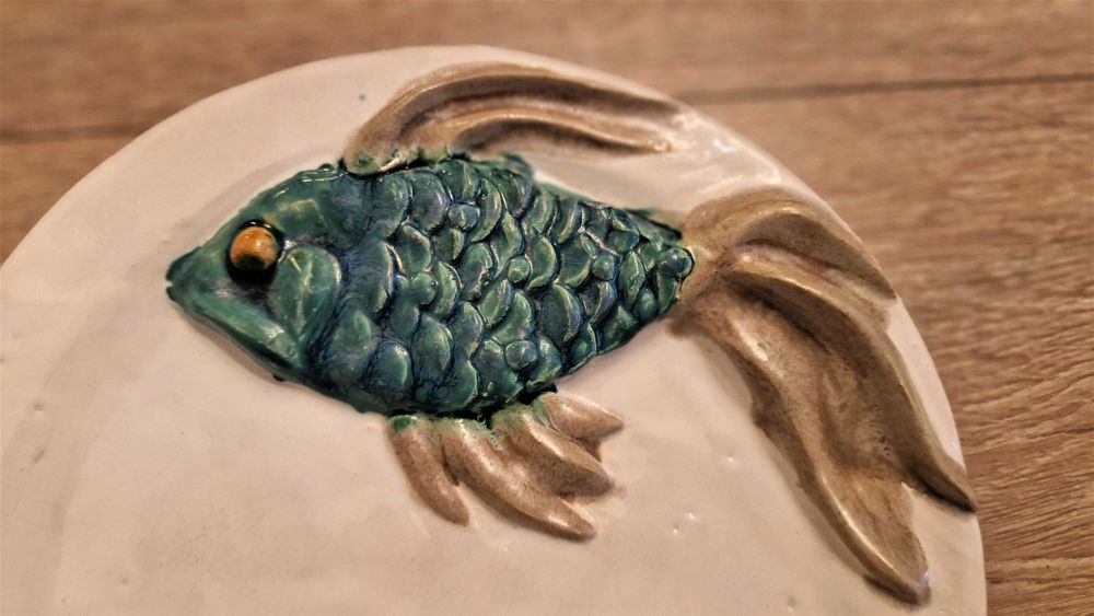 Керамика, ръчна груба изработка, 760гр–Германия.