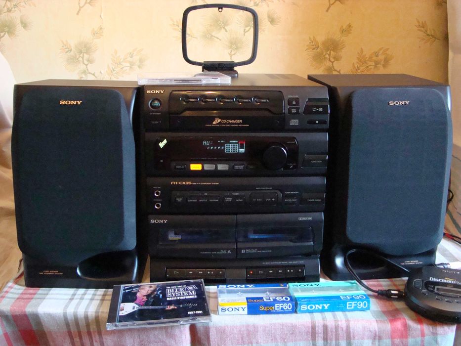 SONY FH-CX 35 HI-FI  Com.  syst. Очень РЕДКИЙ. 1995 год.