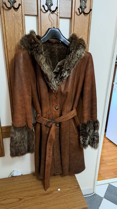 Vand cojoc blana oaie, stare perfecta, mar 44-46