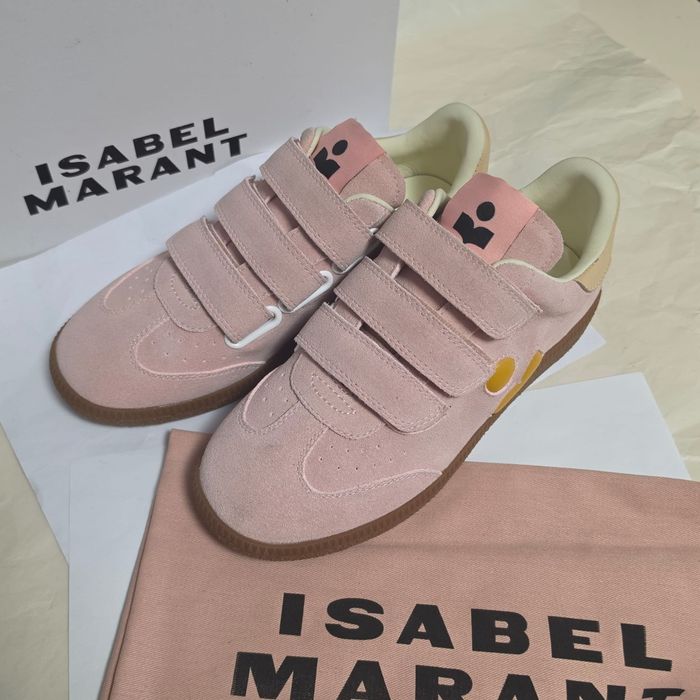 Sneakers Isabel Marant roz – mărimea 36, noi cu etichetă si cutie