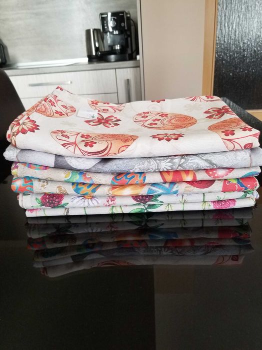 Покривки  лен/полиестер испански плат Лонета на супер цени