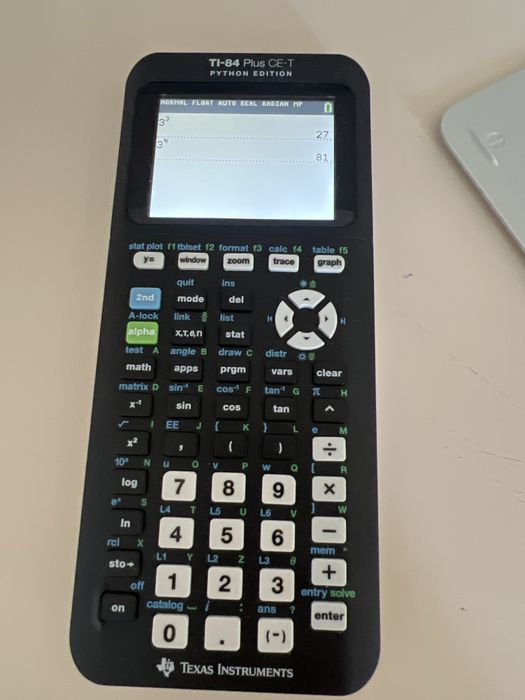 калькулятор ti-84 plus ce-t python edition