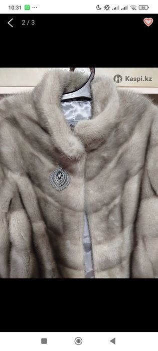 Норка шуба сатылады