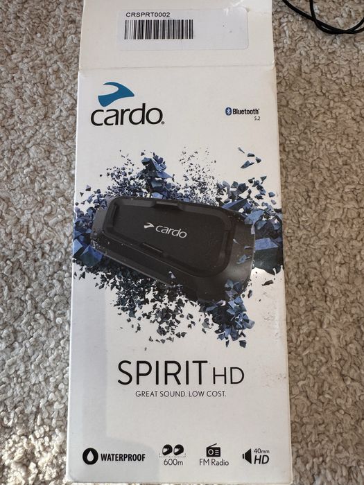 Cardo hd intercom moto
