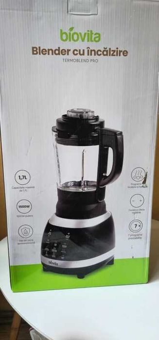 Blender cu încălzire Biovita TermoBlend Pro – ca nou, cu cutie