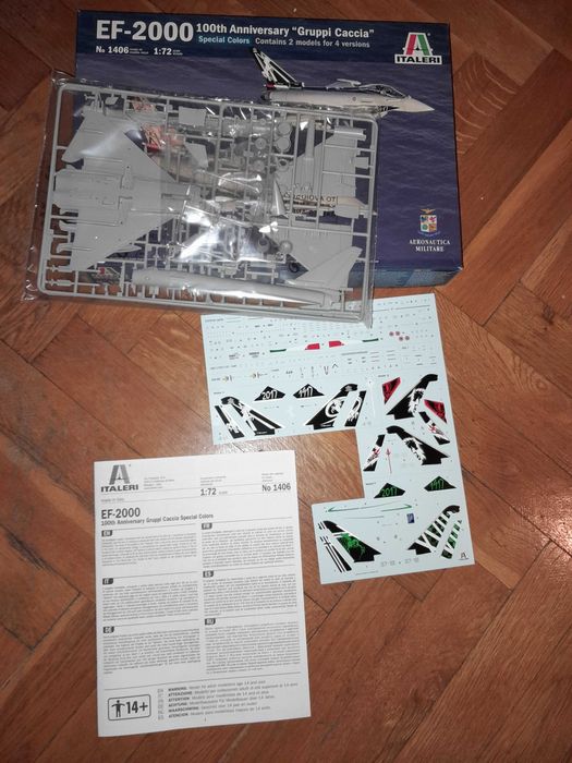 1:72 и 1:144 авиация за сглобяване