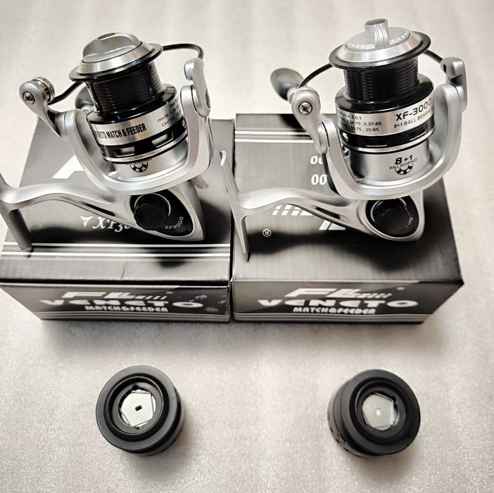 SET 2 Mulinete FL XF 3000 8+1 Rulmenti