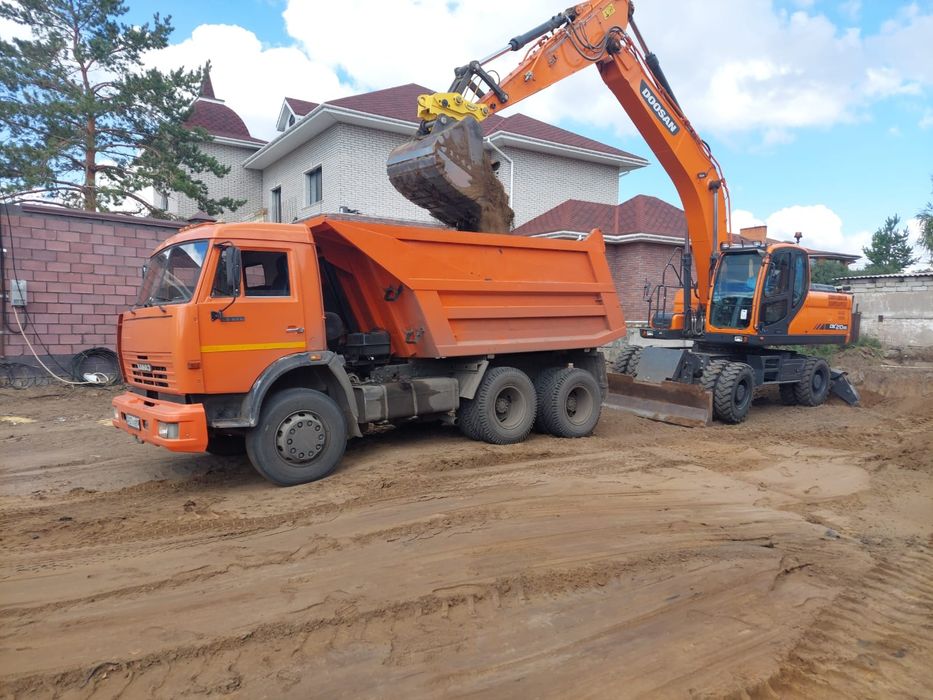 Услуги КАМАЗа (самосвал)