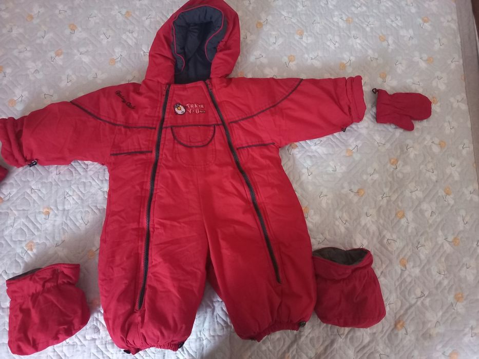 Қыстық комбинезон куртка 6-18 ай
