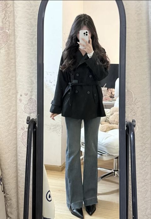 Новый красивый тренч