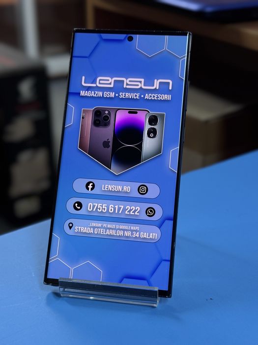 Samsung S23 Ultra 256GB, Garantie 12 luni | Lensun