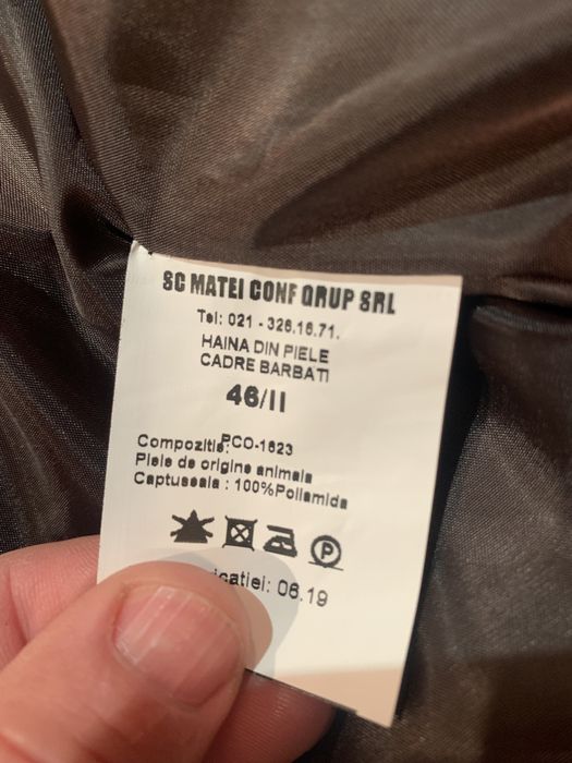 Scurta militară.Haina piele armata/Haina piele ofițeri /Subofițeri