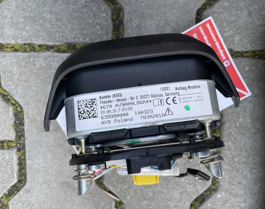 Audi Q3 83a - plansa de bord - set centuri de siguranta - kit airbag