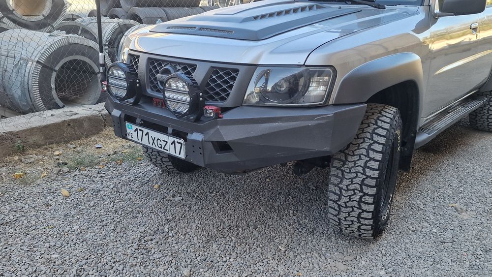 Силовой бампер ниссан патрол ю61, patrol y61