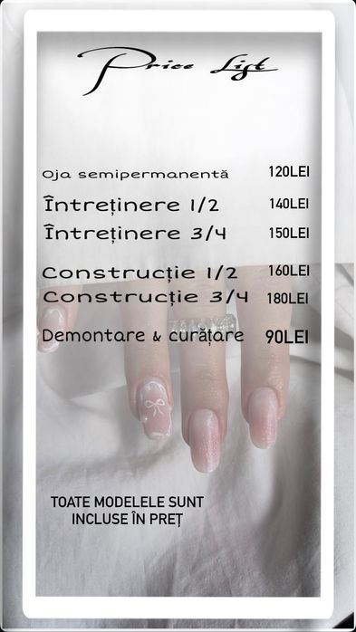 Unghii Gel Iași Alexandru cel Bun ~ Reducere 20% pentru clientele noi