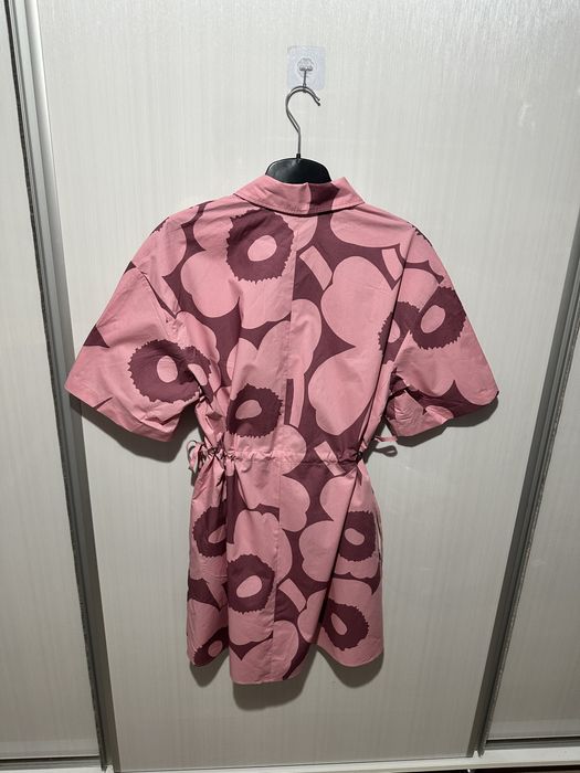 Marimekko Unikko rochie/tunică nouă măr. 40 – bumbac, roz, originală