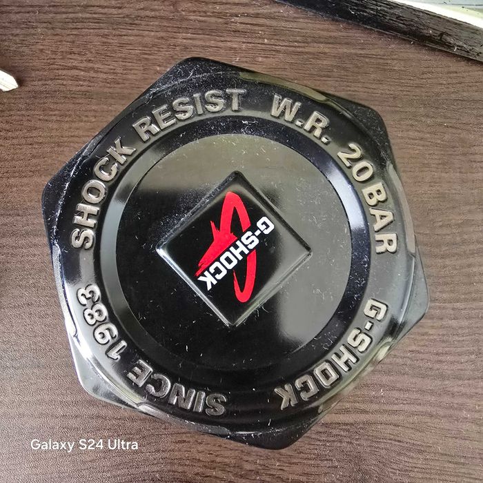 Casio G-Shock лилав камуфлаж