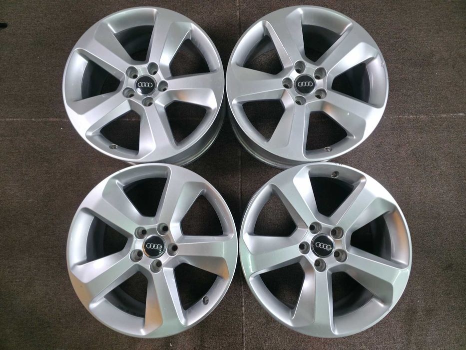 4 Jante Aliaj 5x112 18'' OEM AUDI Q3 A3 S3 Q2 A4 B6 / VW Tiguan T-Roc Passat Golf Sharan Touran / Skoda Octavia Superb Kodiaq Karoq