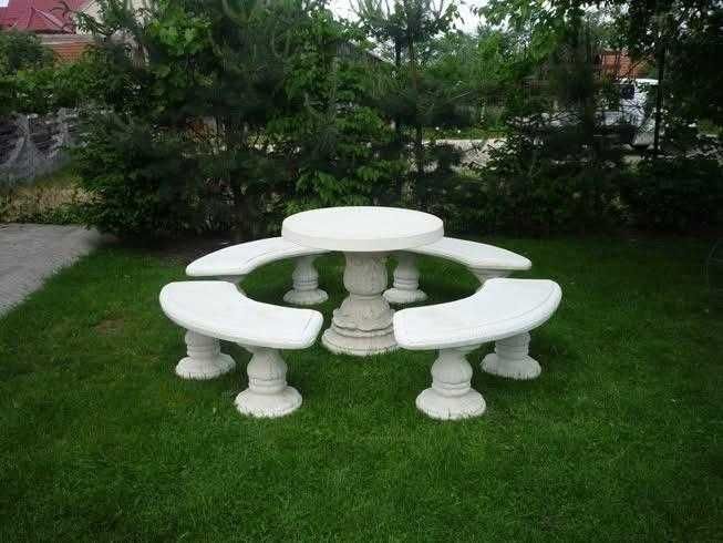 Masa si banci din beton!
